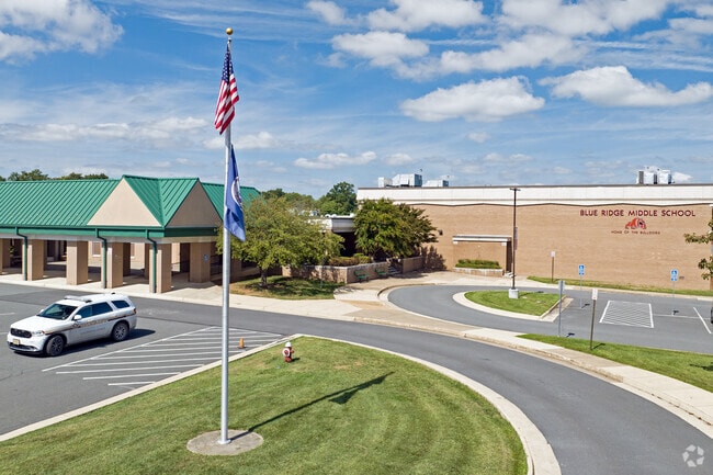 Blue Ridge Middle School serves students in Loudoun County, Virginia.