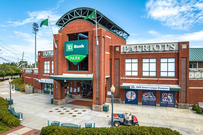One of Finderne's highlights is TD Bank Ballpark, home to the Somerset Patriots baseball team.