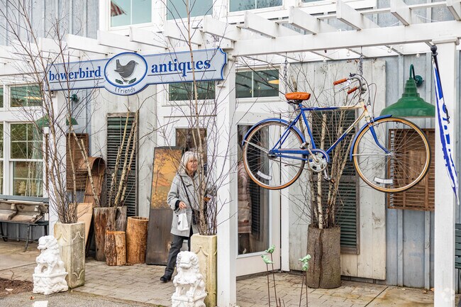 Find that perfect antique or collectible at  Bowerbird and Friends in Downtown Peterborough.