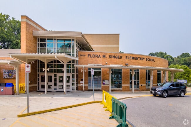 Flora M. Singer Elementary School serves Forest Glen students.