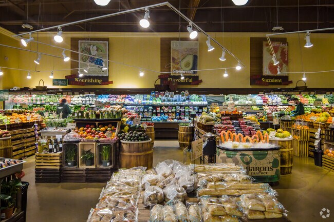 Pick up some fresh produce at Barons near La Cresta.