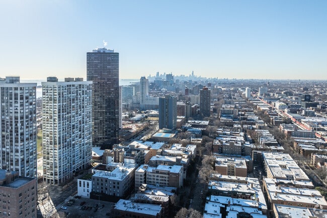 Edgewater has a mixture of housing from highrise condos all the way down to single family homes.