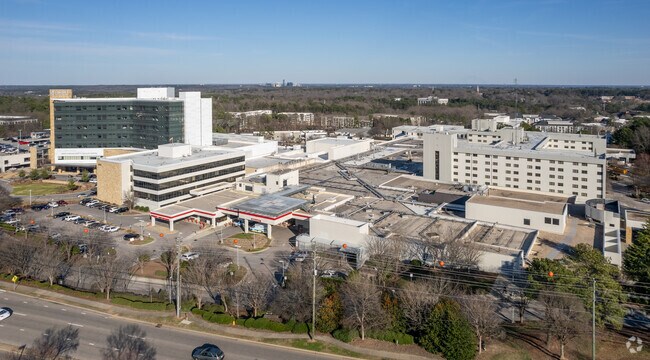 UNC Rex Hospital is 6 miles from the Brookhaven neighborhood.