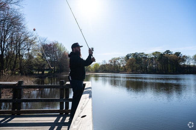Ewing Pond Park has some great bass to catch in Grasonville.