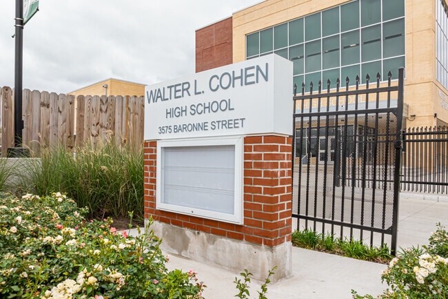Walter L. Cohen High School opened in 1949 on Dryades Street.