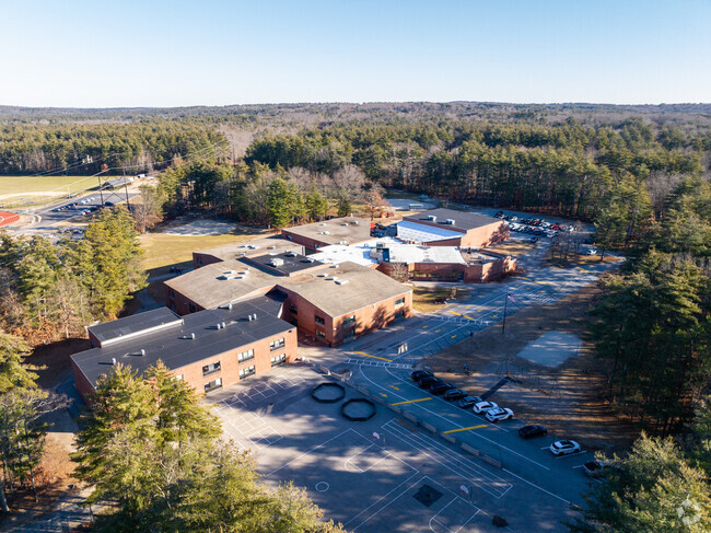 Amherst Middle School in Amherst, NH serves grades 6-8.