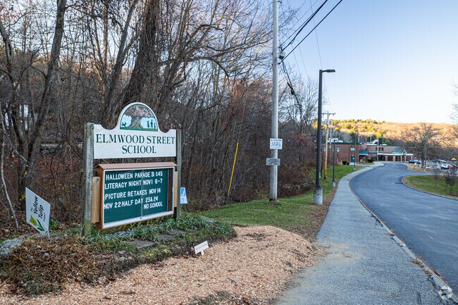 Elmwood Street Elementary School is a highly esteemed school in the Old Common neighborhood.