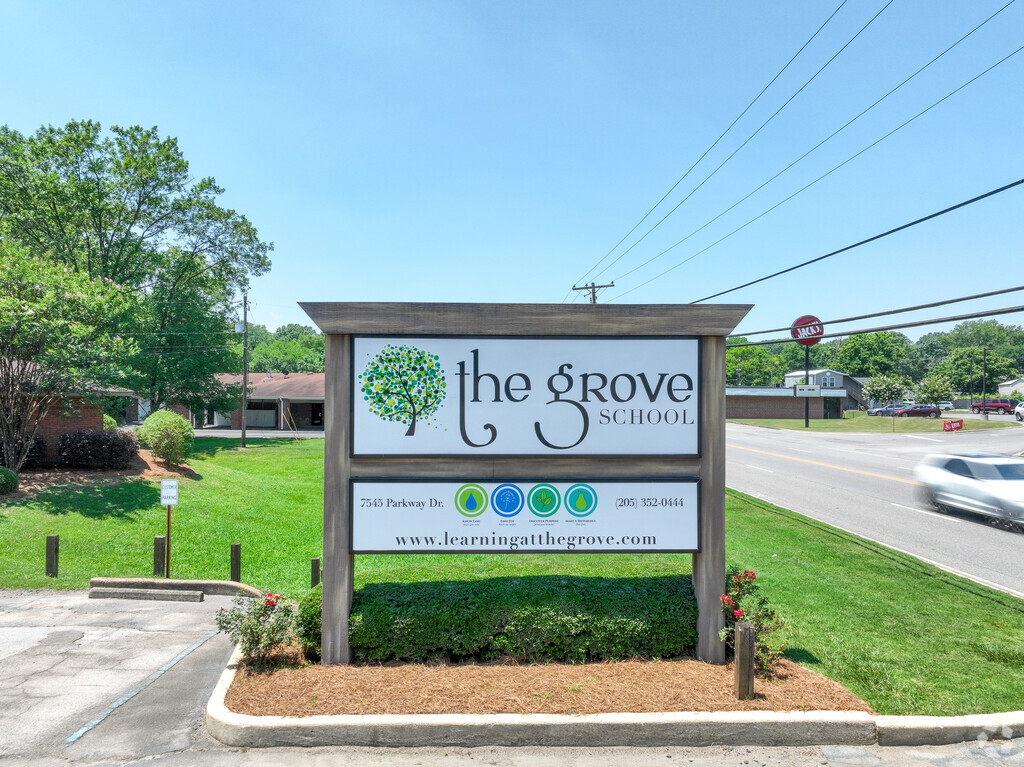 The Grove School serves students in grades K-12.