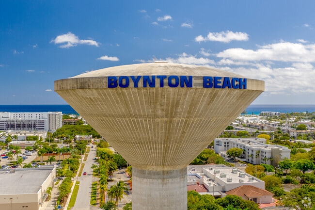 Discover urban living around the iconic Boynton Beach tower in Heart of Boynton.