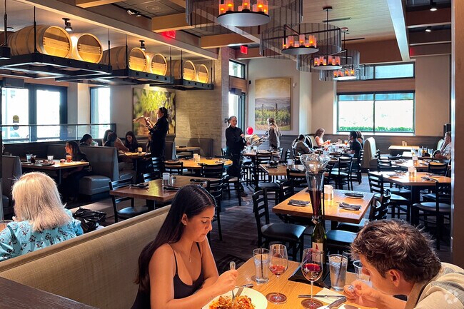 Cooper`s Hawk has a great menu to chose from and also offers a large selection of wines.