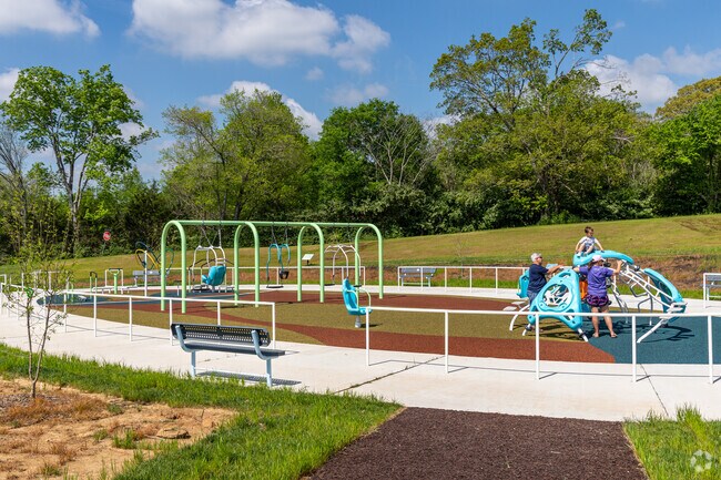 Kids will love the brand new playground at Beverly Park.