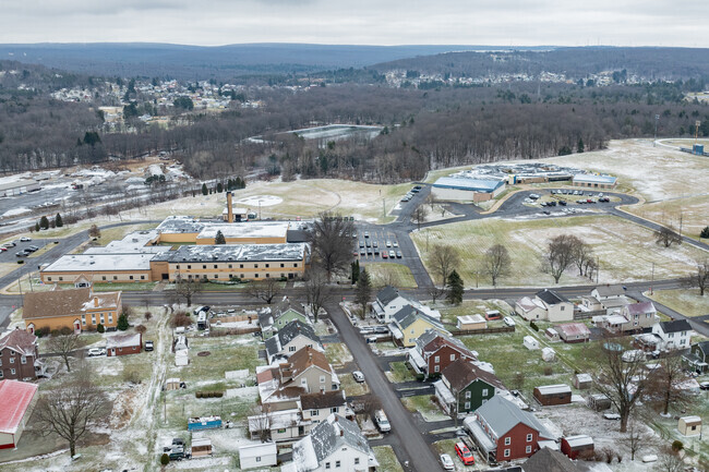 Cairnbrook Elementary School sits near the high school.