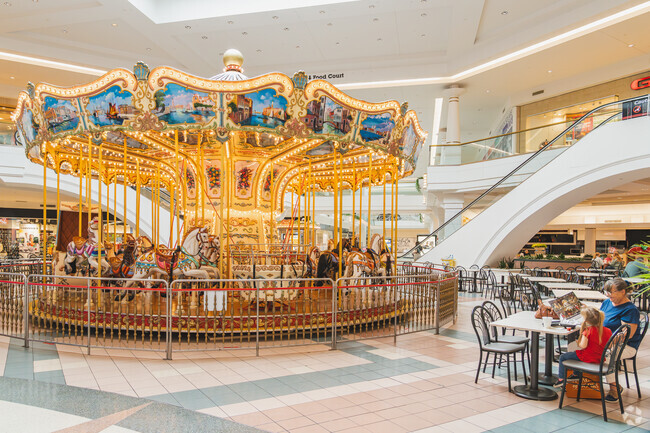 Rudisill Plaza is a short drive to Glenbrook Square Mall's food court and merry-go-round.