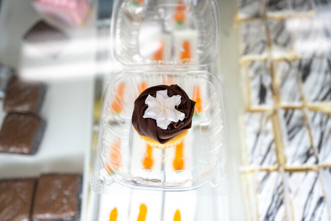 Grab a cupcake from Sion's Bakery in Reisterstown Station.