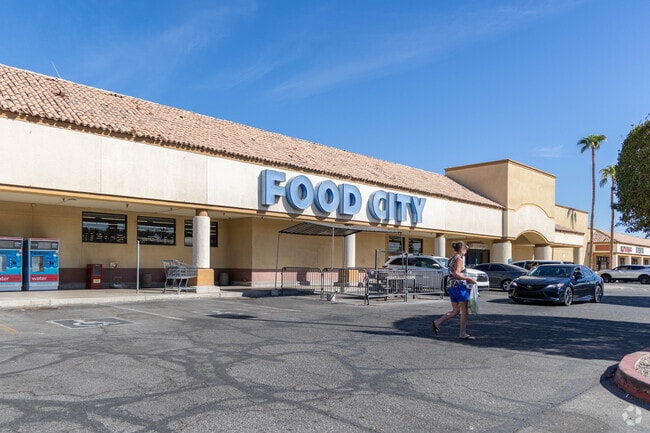 Locals in Picacho Village head to Food City for affordable groceries.