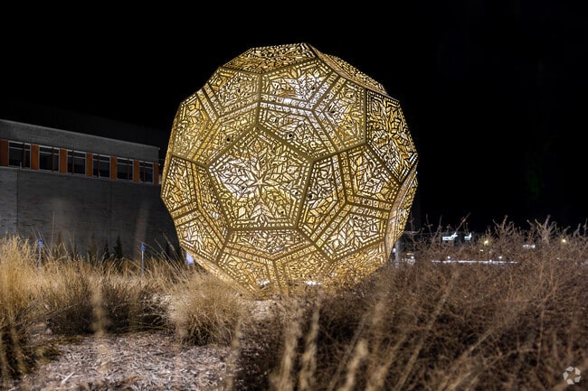 There are plenty of unique art pieces scattered throughout WSU near Ken-Mar.