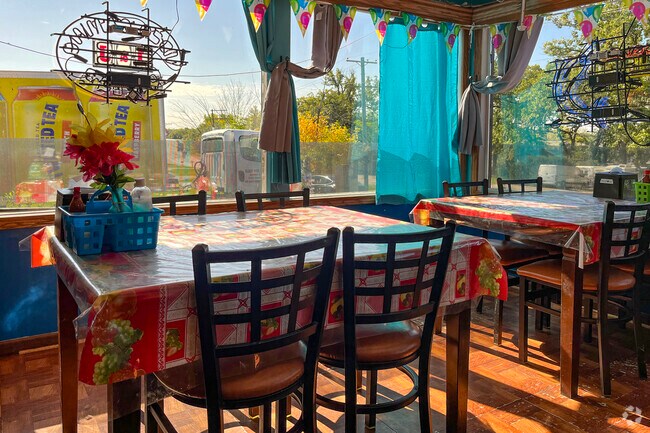 Warm, inviting interiors await you at Long Lake's beloved Las Tres Islas Marias.