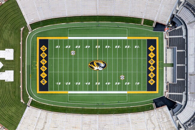 Residents of Green Meadows frequently attend the always exciting Mizzou Tigers games.