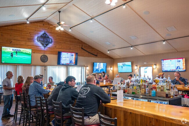 After a long day at work Lincoln residents stop at The Forester Pub for a cold one.