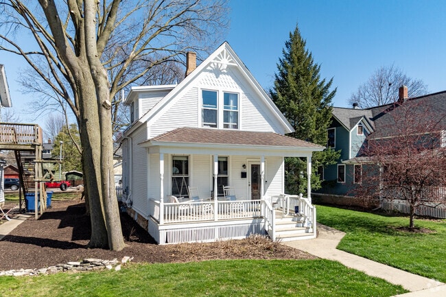 Naperville Historic District's homes range in the mid $200,000's for a two-bedroom home.