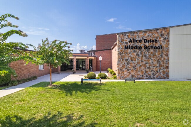 Alice Drive Middle School offers advanced classes for students.