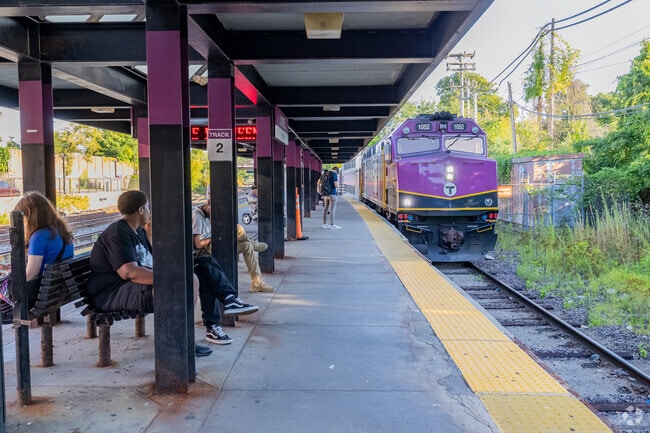 Commuters can catch the train from Lowell Station into Boston.
