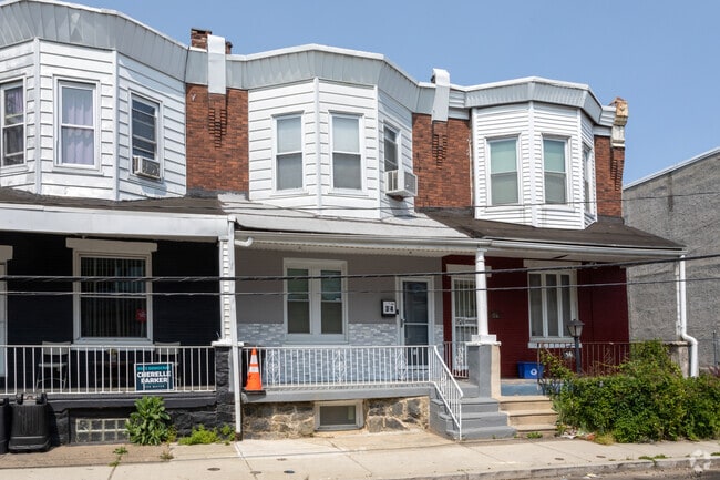 Most streets have wide sidewalks in front of the homes in the Haddington neighborhood.