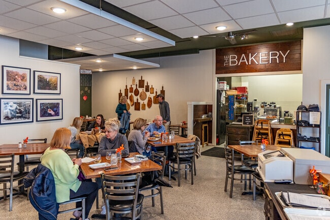 Enjoy a weekday or weekend brunch at The Plaid Apron in Sequoyah Hills.