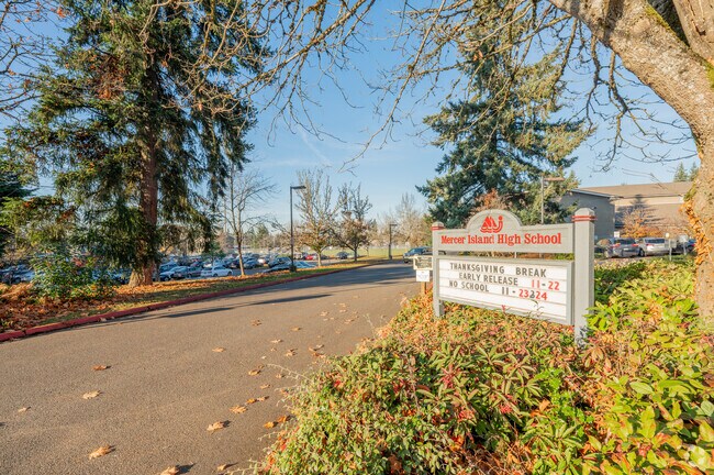 Mercer Island High School.