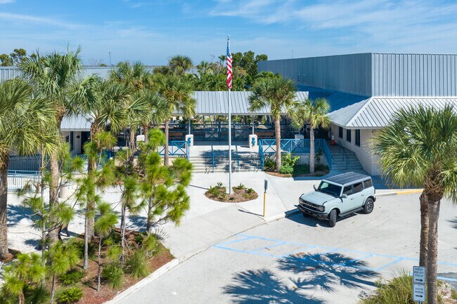 The Sanibel Elementary School is the only school on the Island and gets high ranking numbers.