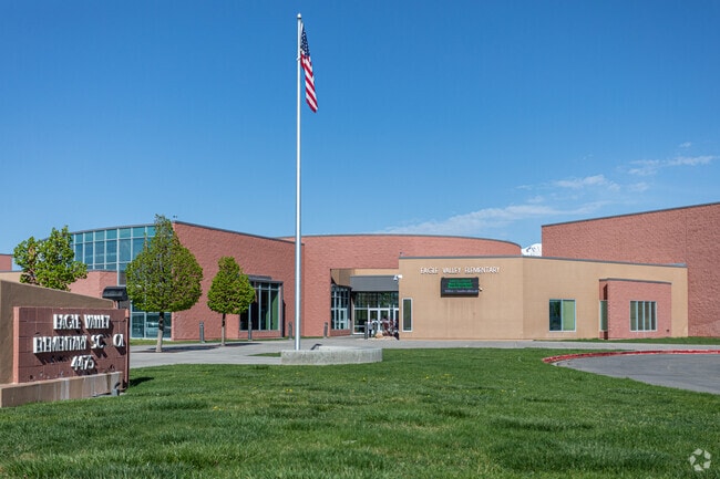 Eagle Valley Elementary School is located in the City Center portion of Eagle Mountain.