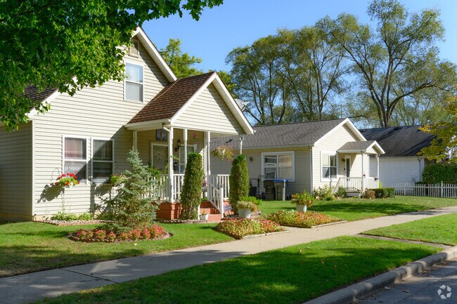 National folk architecture has a strong presence in the Impact area of Elkhart.