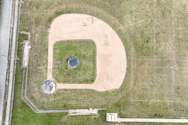 Perry Meridian Middle School has a baseball field on campus in Indianapolis, IN.