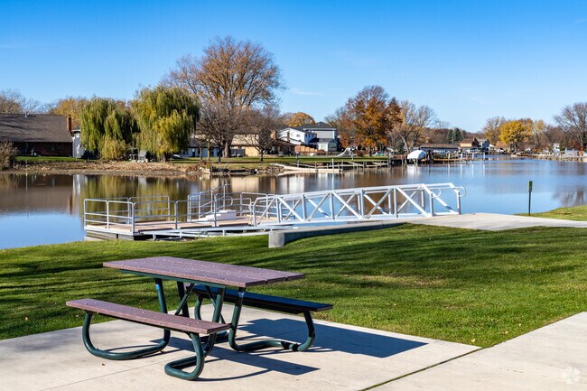 Webber Paddle Park is a great spot to launch a boat, or picnic by the water.