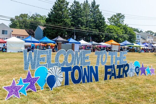 Proceeds of The Town Fair benefit project and organizations in the community.