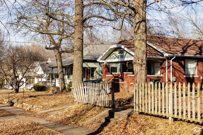 Craftsman influences are prevalant on many homes in Woodland Heights.