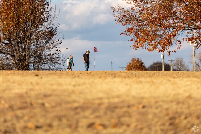 The golf course in Cleveland provides recreation to the community.