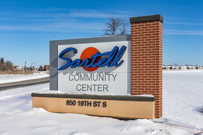 Residents of Sartell can enjoy an indoor walking track, pickleball courts, and other activities at the community center.