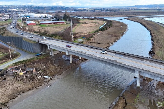 The Camano Gateway Bridge is the main road to reach the mainland for Camano Island residents.