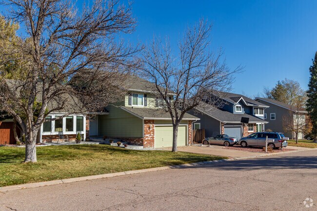Unique craftsman-style homes in Foxridge have well manicured yards
