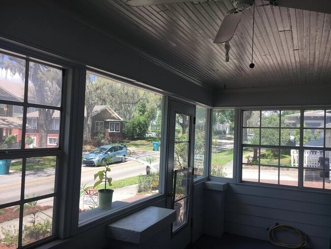 Inside entry way