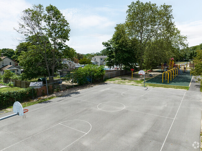 Come shoot some hoops or enjoy the playground at Medford Elementary School.
