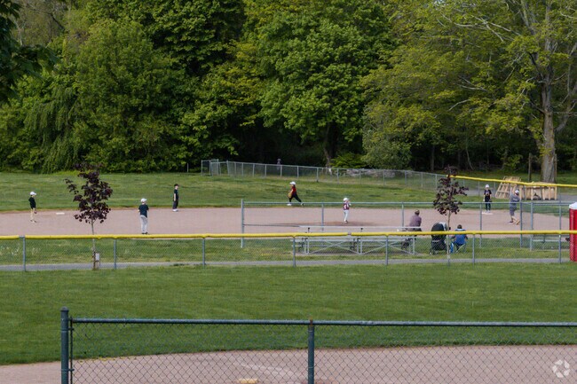 Devitt Field in Deep River, CT, where the love for baseball intertwined.