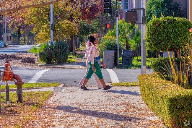 Walking is popular in Newton Booth.