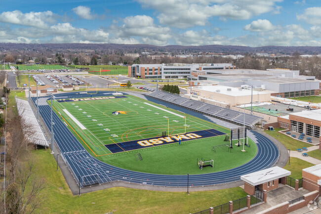 Upper Merion High School boasts an outstanding football turf field.