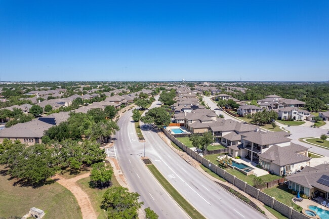 Scenic views of the Round Rock West residential area.