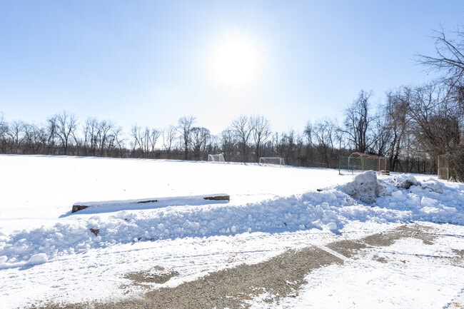 Redeemer Lutheran School has a large field for sports.