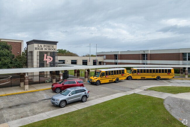 La Porte High School is the largest school in the area.