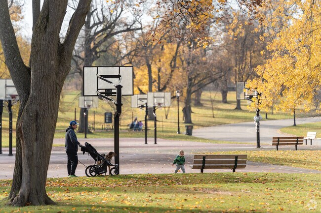 Delaware Park, close to the University District, is Buffalo's largest park.