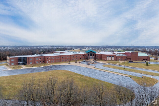 Timberland High School serves students in grades 9-12.